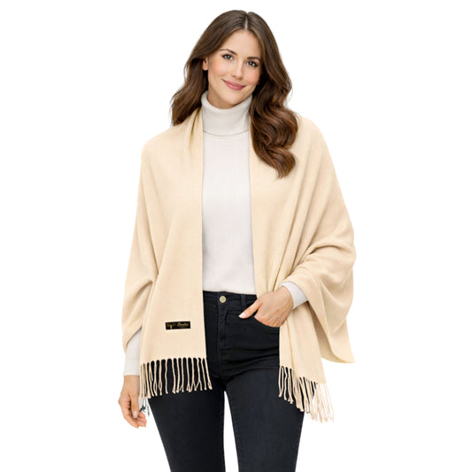 Beige Color : Cashmere Scarf Solid