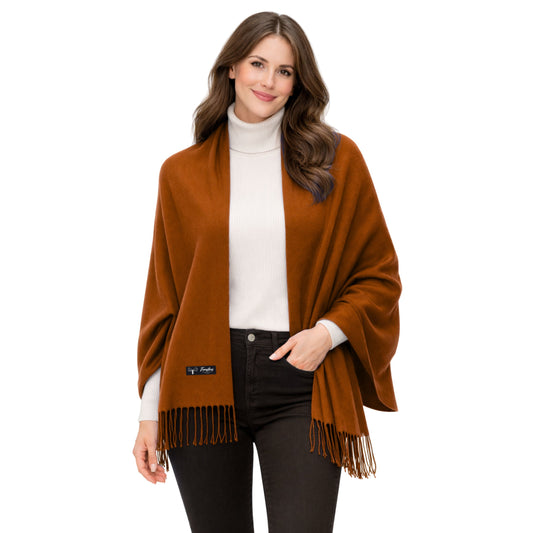 Brown Color : Cashmere Scarf Solid