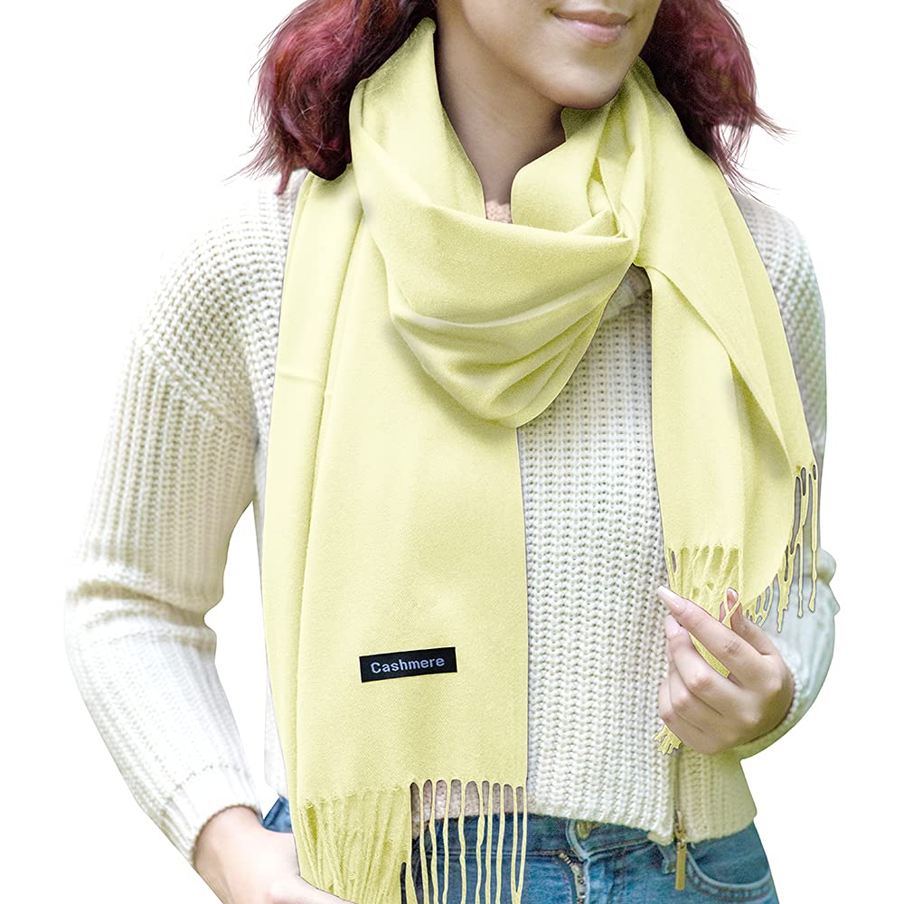 Cashmere Scarf Solid Colors