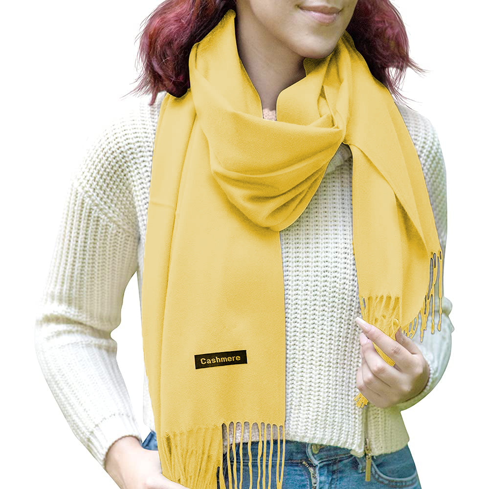 Cashmere Scarf Solid Colors