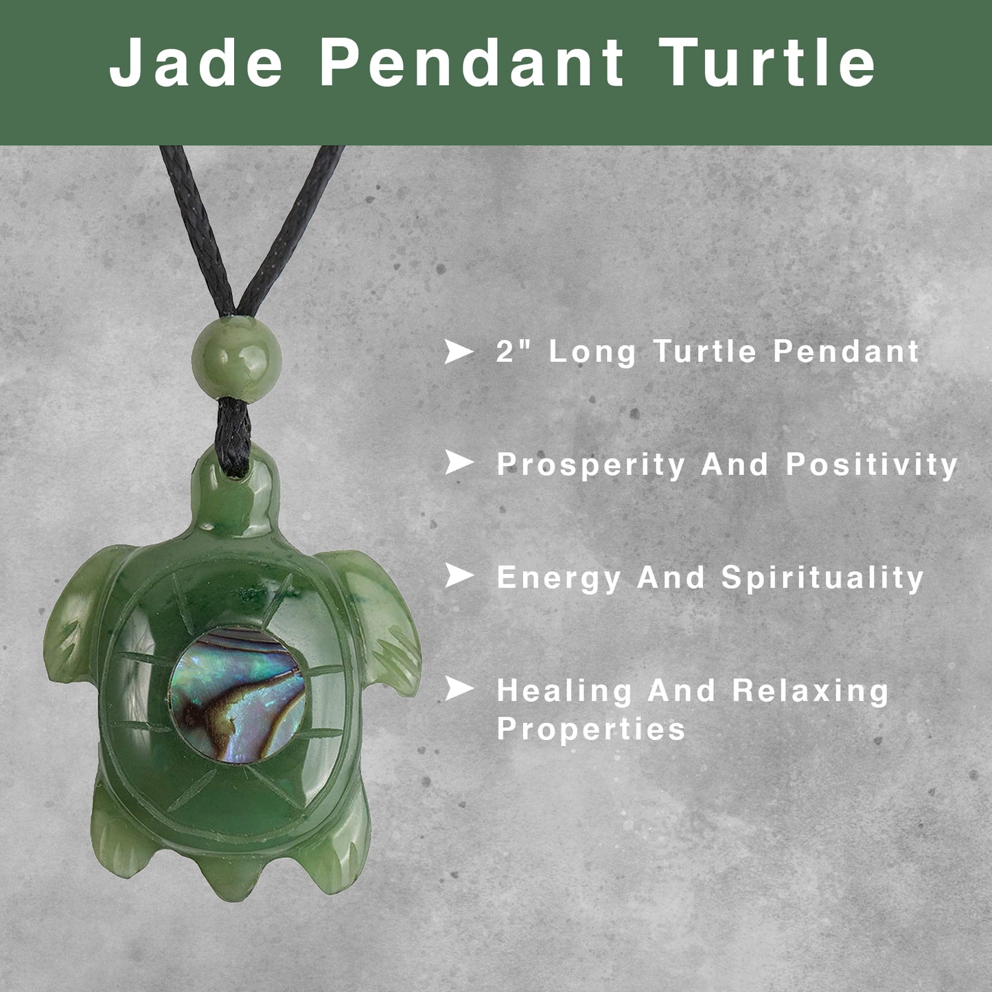 Jade Turtle Pendant