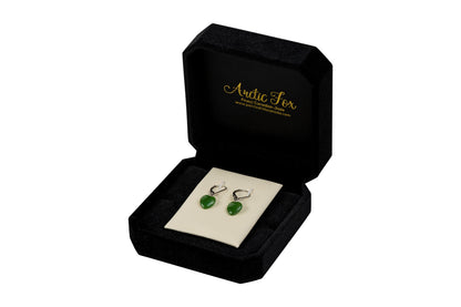 Jade Heart Earrings