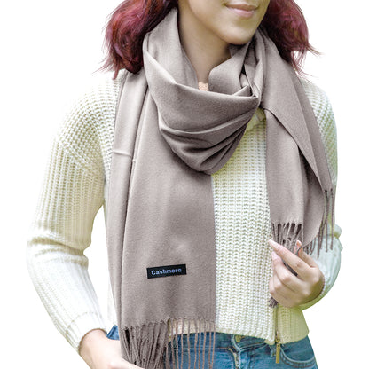Cashmere Scarf - Solid Color