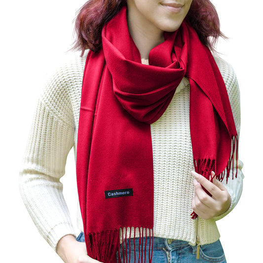 Cashmere Scarf - Solid Color